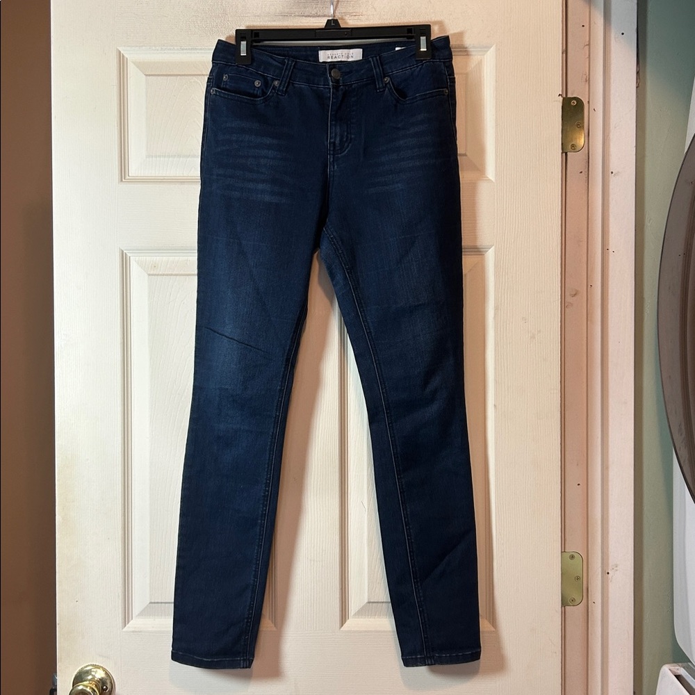Kenneth Cole Reaction Skinny Jeans Size 2 Blue